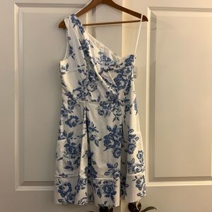 Blue/White floral dress